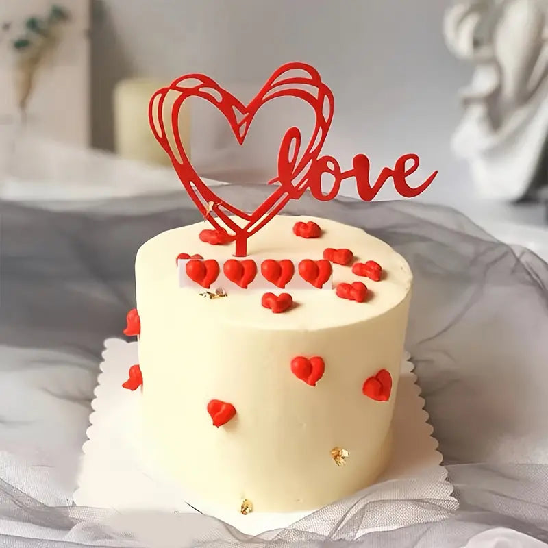 Valentine's Day - Cake Topper - Cake Pick - Cake Decoration