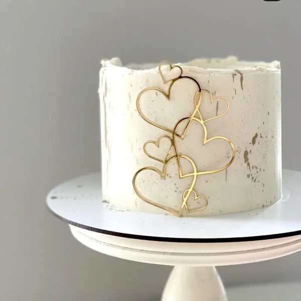 Love Sign, Heart Sign - Cake Topper - Cake Pick - Cake Decoration