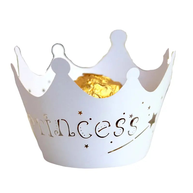 Princess Crown Cupcake Wrappers