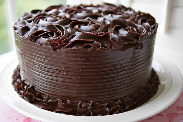 Chocolate Chiffon Slice Cake