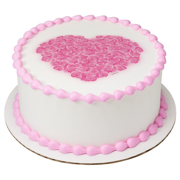 Romantic Roses Cake for Valentine's day, mother's day, 